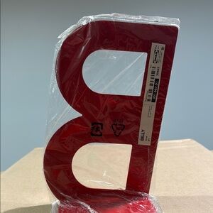 IKEA Red Letter B Book Holder